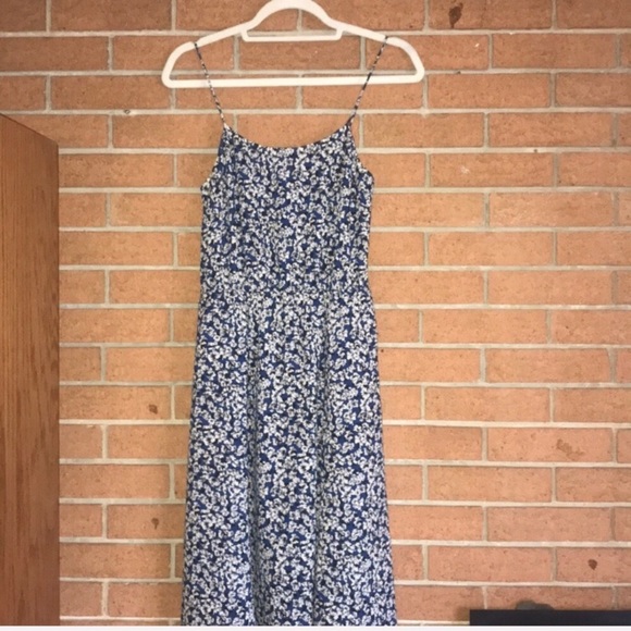 NWT🪡J.CREW🪡SUNDRESS IN BLUE FLORAL🪡 - Picture 4 of 7